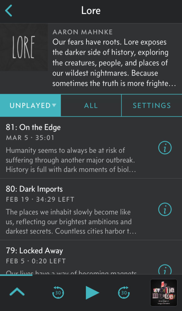 Lore podcast